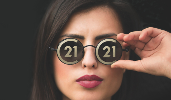 Century 21 woman with Glasses